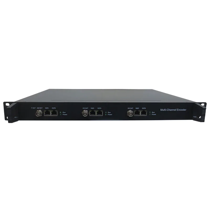 Full HD 1080p 24 Ch to  ASI H264 MPEG4 IP MPTS SPTS Cable TV Digital Video Encoder
