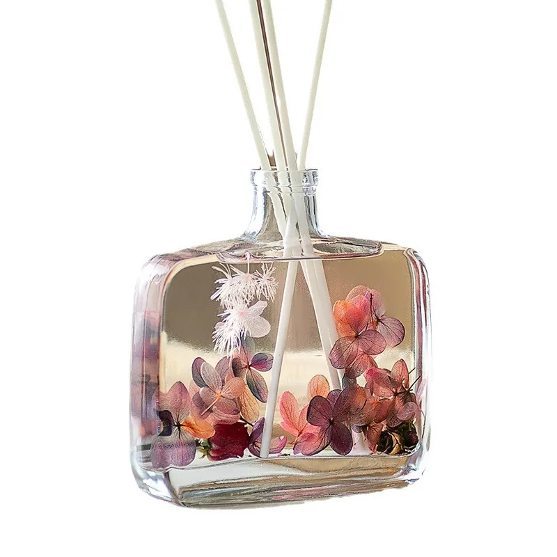 Gardenia Flameless Reed Diffuser Essential Oil Luxury Long Lasting Scent Home Bedroom Hotel Indoor Elegant Decor Air Freshener O