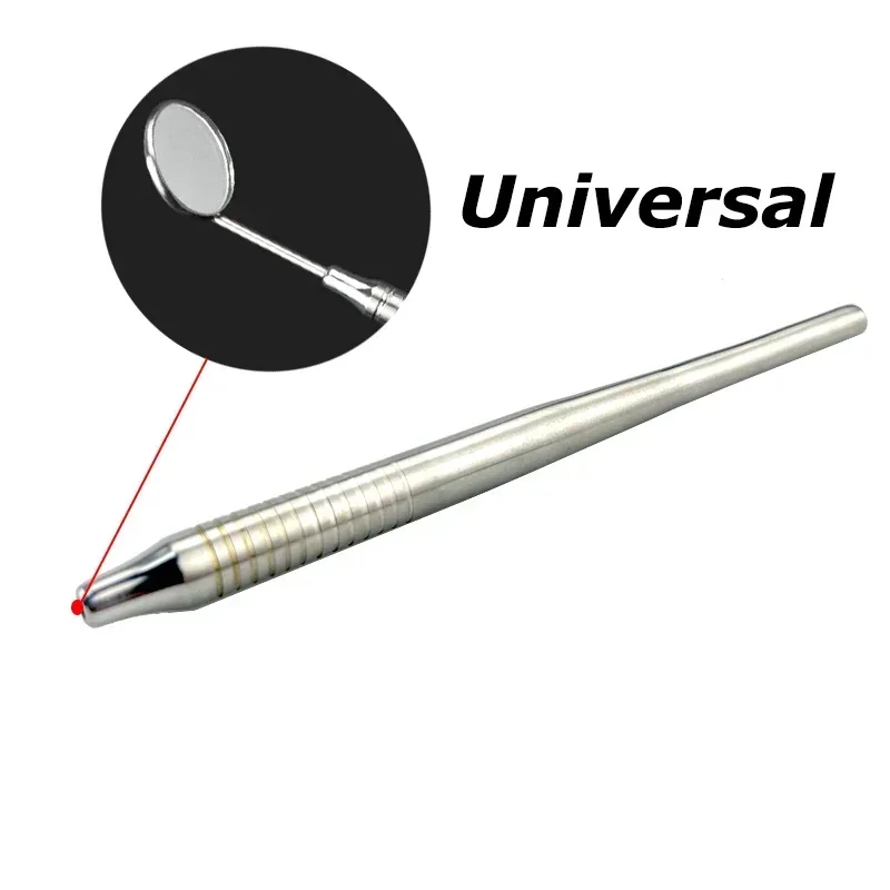

5/10Pcs Dental Mouth Mirror Handle Oral Stainless Steel Extension Handle Oral Health Care Clean Dentistry Tools