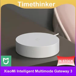 For XiaoMi Intelligent Multimode Gateway 3 Zigbee  Bluetooth Hub Smart Home Work with Mijia Apple Homekit In Stock