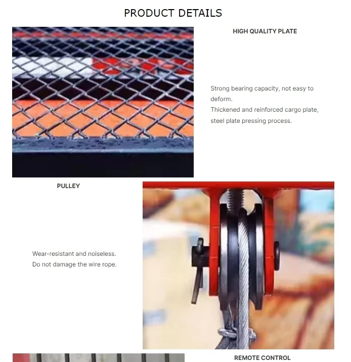 Hot 500kg 2m 6m 10m Electric Scaffolding Lift 400kg 6m Scaffolding Electric for Paint the Wall Scaffolding for Construction