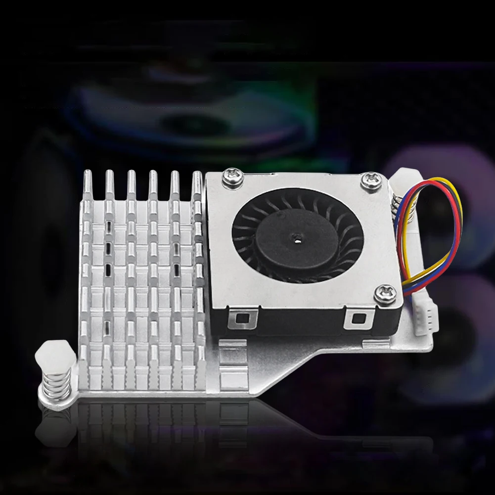 

Для Raspberry Pi 5, активный кулер, официальный вентилятор, радиатор с регулируемой скоростью, охлаждающий вентилятор, ребро радиатора, охлаждающий радиатор