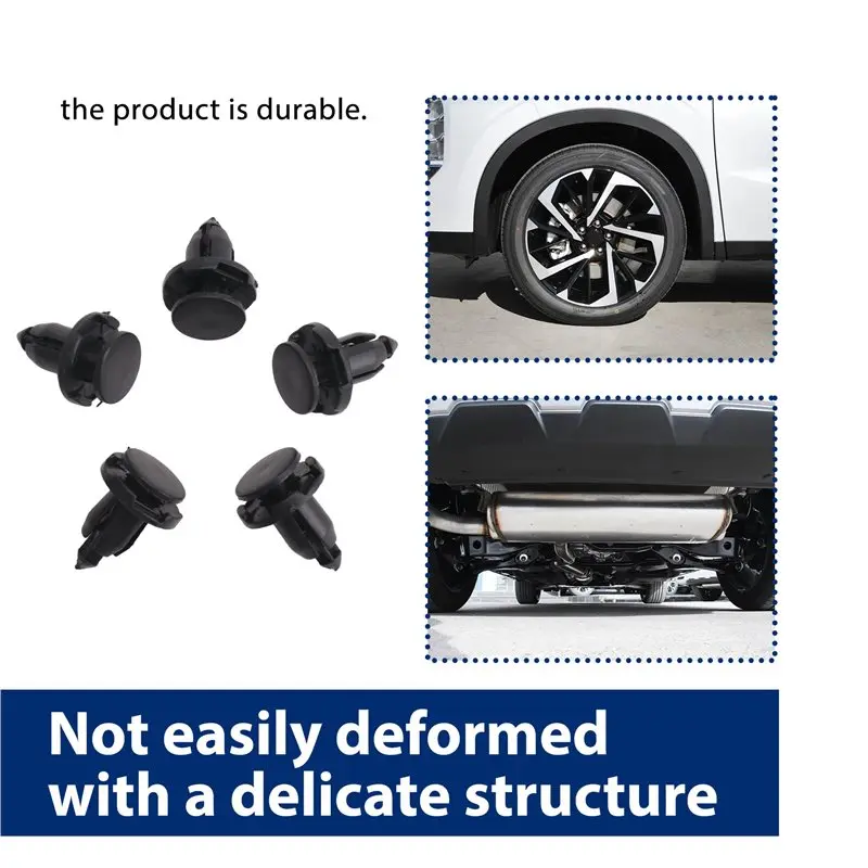 Stable-50X Bumper Fender Rivet Push Clips Retainer For Endeavor Outlander