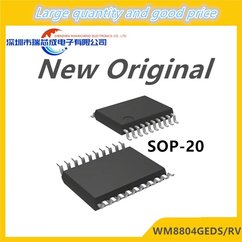 (5-10piece)100% New WM8804GEDS/RV WM8804GEDS WM8804G WM8804 sop-20 Chipset