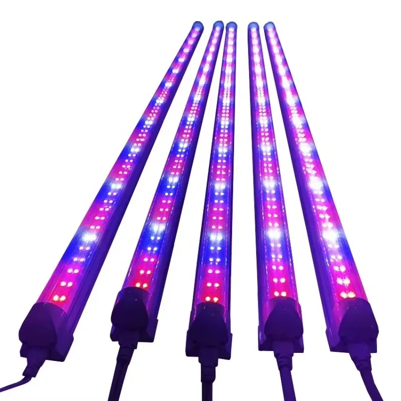 T8 4ft 90cm Supplemental Uv Ir Blue Red Plants Led Veg Grow Light Lamp for Microgreens