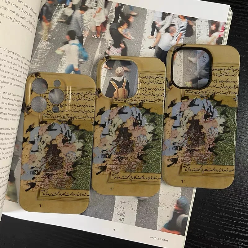 حافظة لهاتف آيفون 17 16 ProMax 15 14 Plus 13 12 MINI 11 PRO 16Plus XR XS MAX غطاء هاتف أكريليك