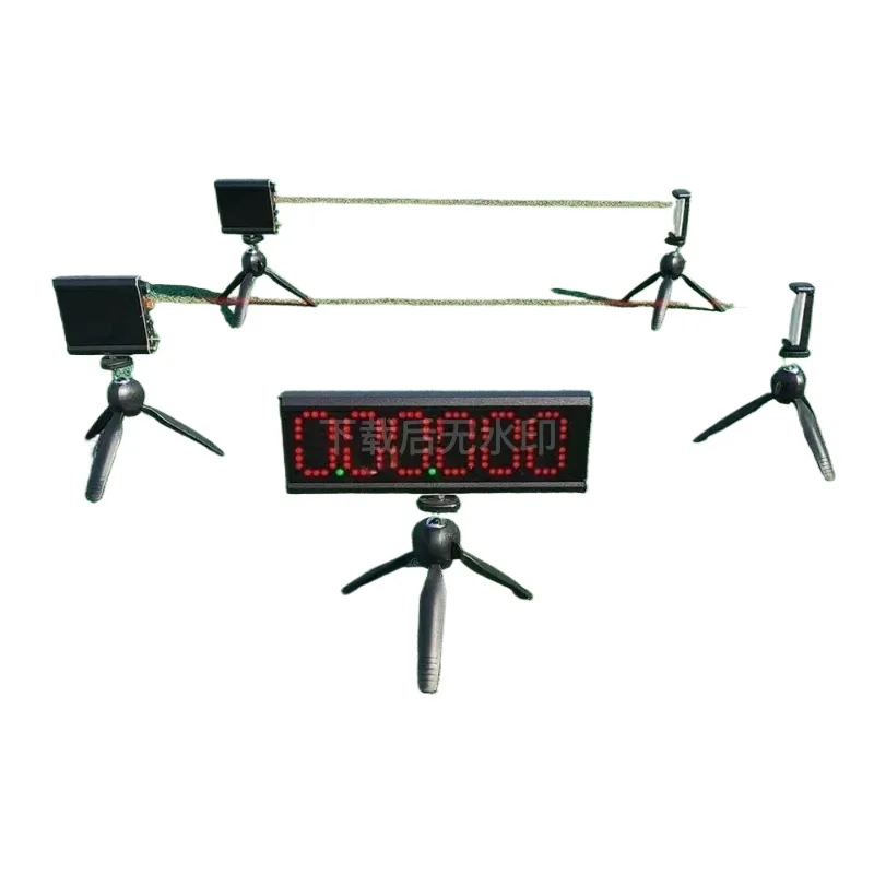 Automatic Sensing Timer for Dash Test, Speed Competition & Kinetic Timing System