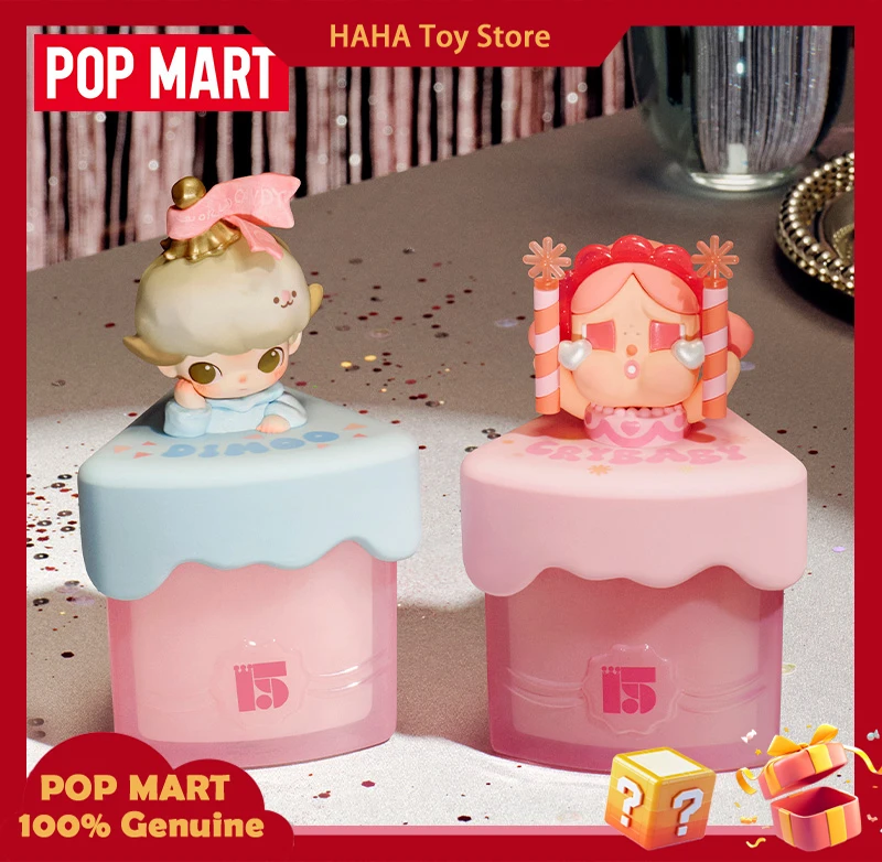 

Popmart Celebrating The Moment Popmart 15th Anniversary Series Scented Candle Blind Box Ornament Popmart Souvenir Gift