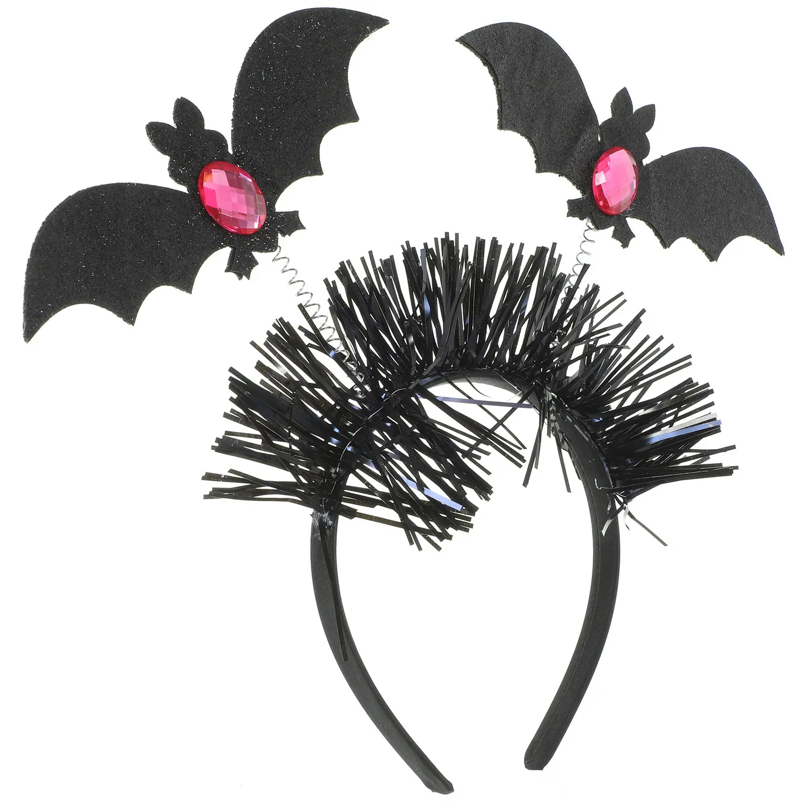 Halloween Bat Headband Comfortable Fit All Sizes Hair Types Cosplay Party Headbands Halloween Prop Bat Wing Headband