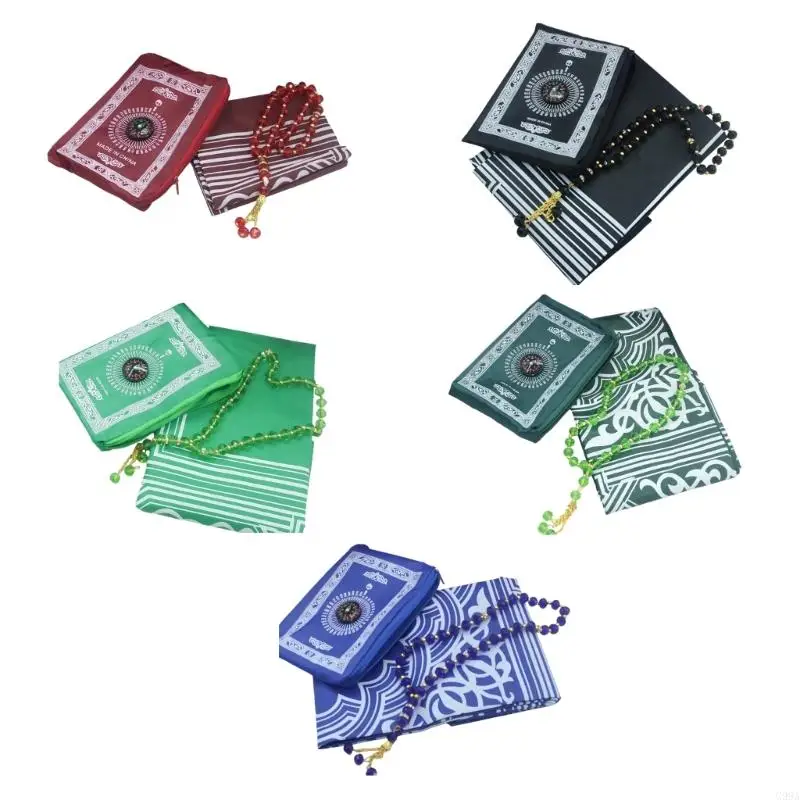 

G99A EID Gift Maliety Mats для мужчин с женщинами с руководством полиэфирной ткань для семейного путешествия молитва