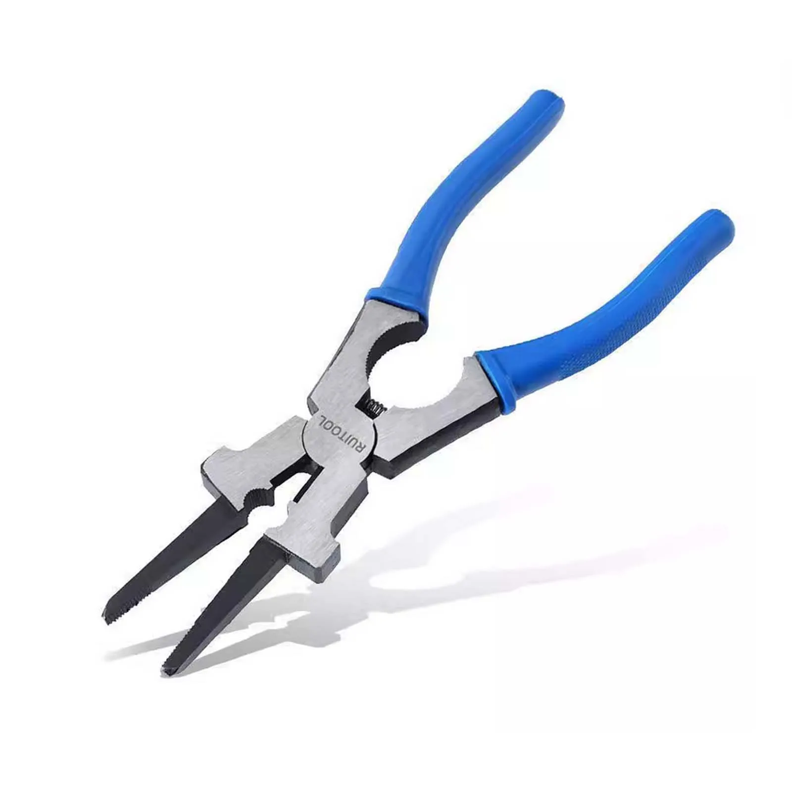 

8" Welding Pliers with Hammer & Nozzle Tool - High Carbon Steel Wire Cutting Pliers for MIG/TIG Welders