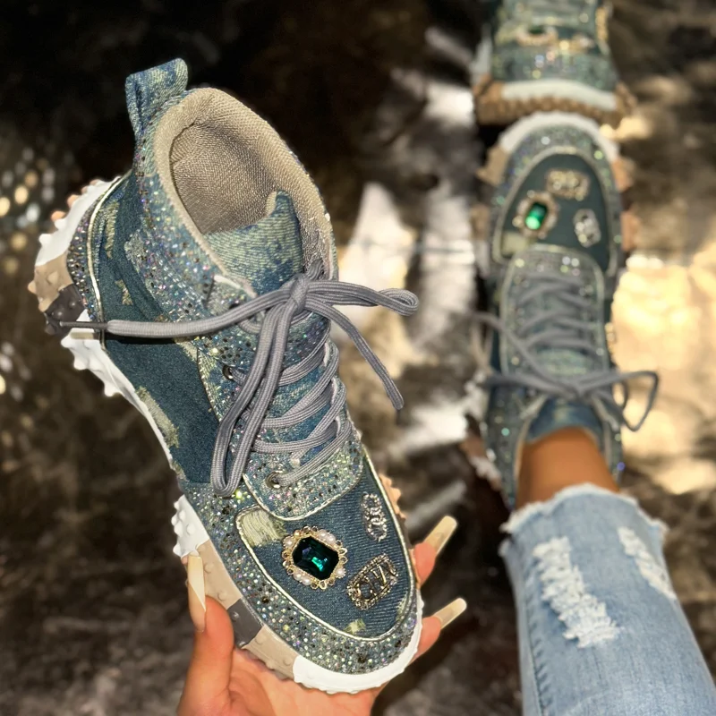 Women Rhinestone Casual Luxury - огляд і ціна Badminton Shoes