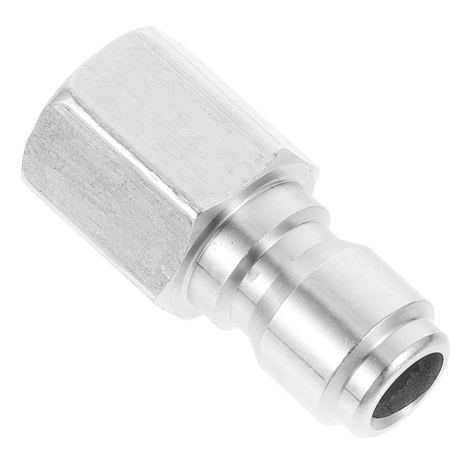 

Stainless Steel Pressure Washer Quick Connect Adapter Durable Brass Hose Connector for Car Washing Garden Watering Cleaning Kits