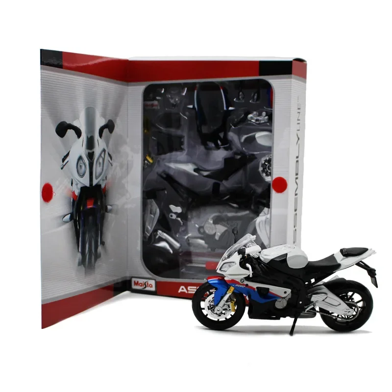 

Maisto 1:12 BMW S1000RR Great Devil Alloy Assembly Edition Motorcycle Kawasaki Ninja Model Gift