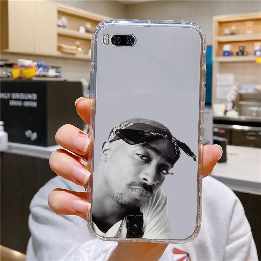 Rip Raper 2pac Phone Case For Huawei Mate P10 P20 P30 P40 P50 Smart Z Honor 50 60 70 Pro Lite Transparent Case