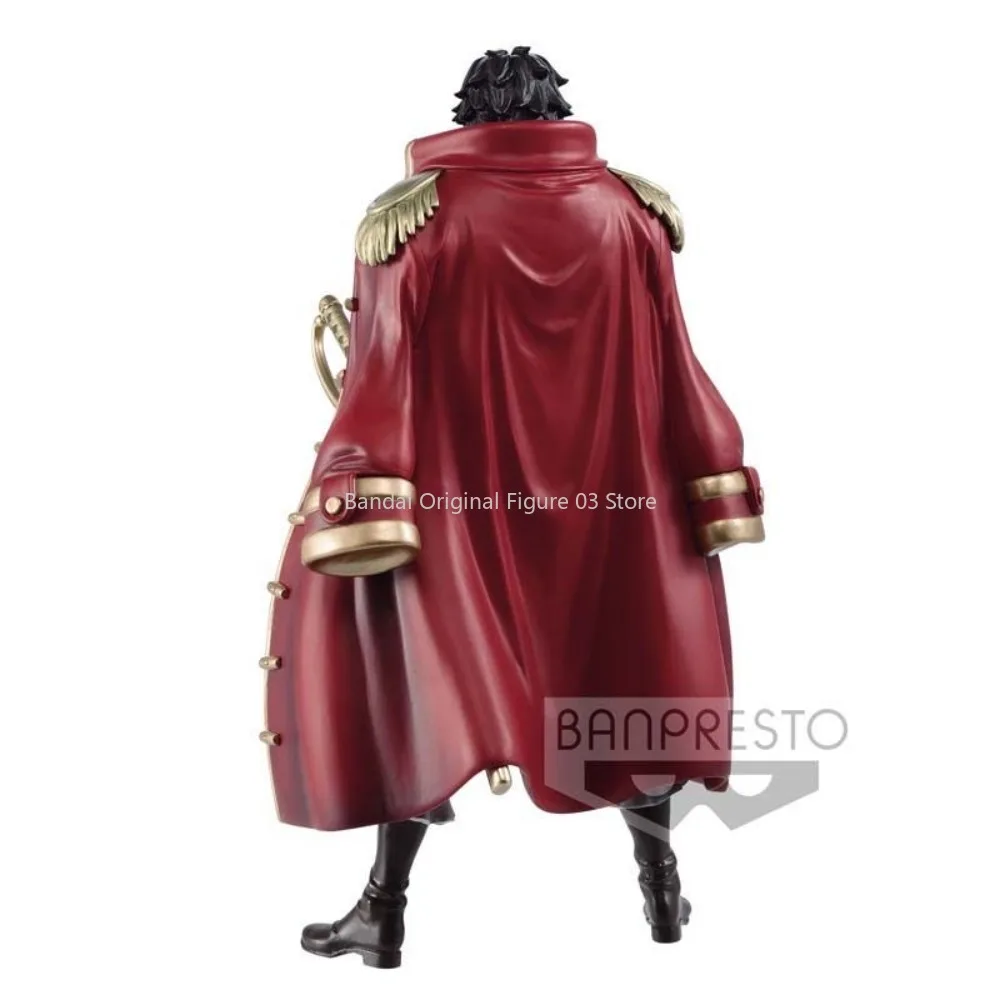 ของแท้ Banpresto One Piece DXF 17 ซม.Gol D Roger Wanno ประเทศ PVC Action Figure อะนิเมะรุ่น Figurines ของเล่นของขวัญ