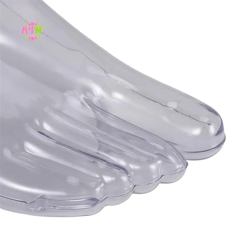 

A47F-1Pair Female Feet Mannequin Thong Style Foot Model For Sandal Shoe Sock Jewelries Display