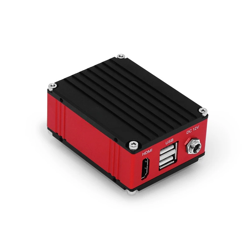 Câmera de microscópio de nível de pesquisa, câmera ccd profissional cmos de alta definição, porta hdmi, sistema de medição integrado