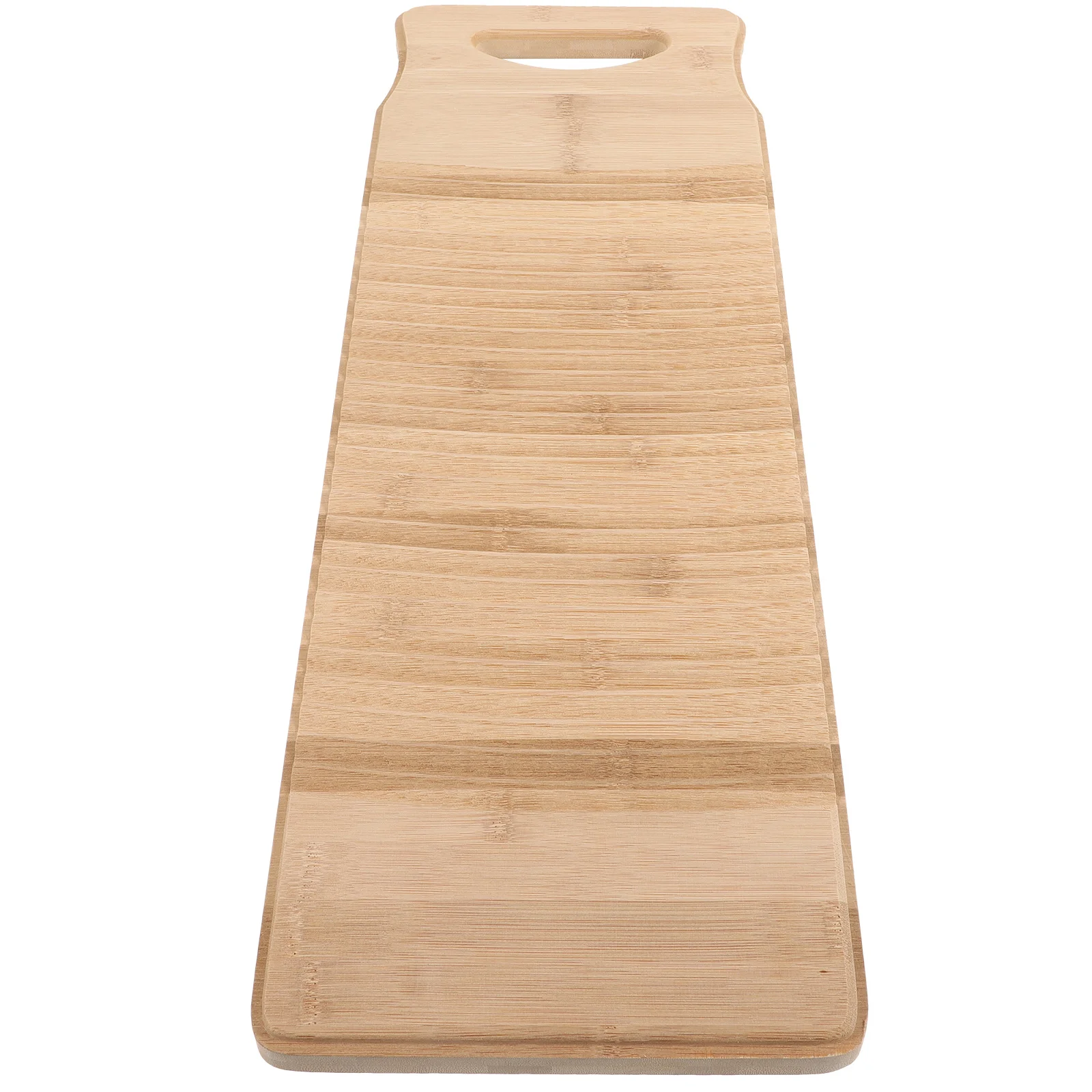 

Bamboo Washboard 60cm Sturdy Anti-Slip Cleaning Board Labor-Saving Wave Texture Home Laundry Thickened Washboard