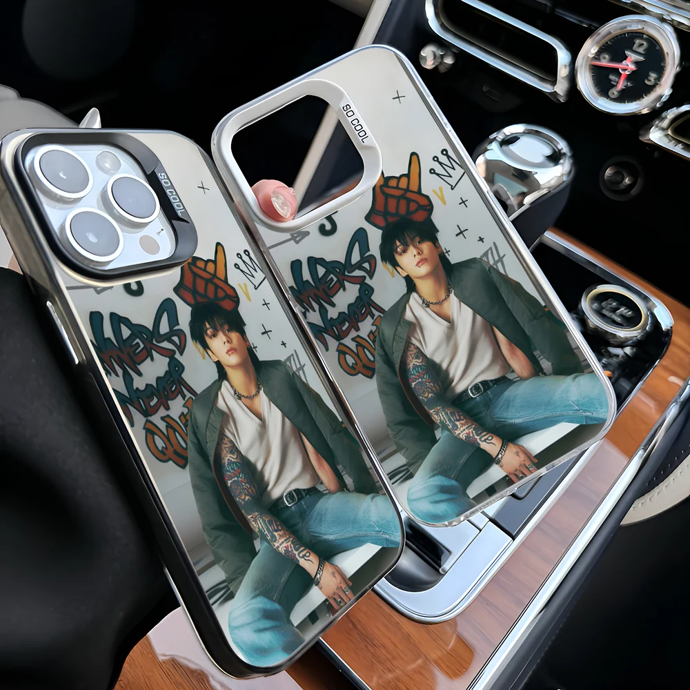 Rapper Phone Case for Samsung Galaxy S25 S24 S23 S22 S21 S20 Note20 FE Ultra Plus 4G 5G Anti Fall Matte J-JungkookS Back Cover