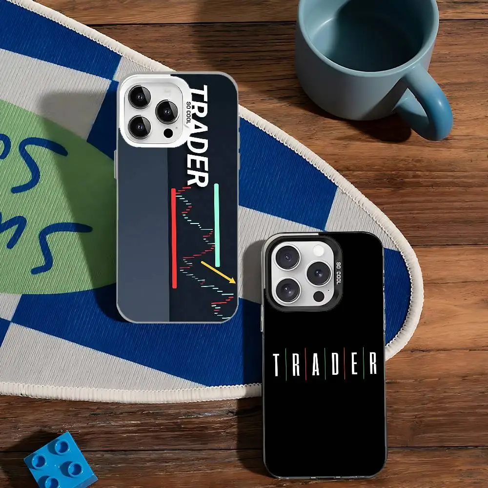 

Чехол для телефона D-Day Trading для iPhone 17 16 15 14 13 12 11 Pro Max Plus, цветной, противоударный, серебристый, с защитной задней панелью