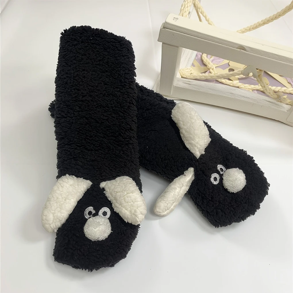 

Нескользящие носки-тапочки, носки для сна, женские зимние утолщенные зимние носки, мультяшная форма, 2026, новый тренд