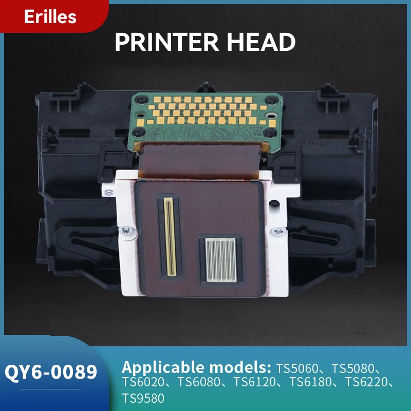 

Printer Head QY6 0089 Printhead for Canon TS6180 TS6220 TS9580 TS5060 TS5080 TS6020 TS6080 TS6120 Printer Part Print Head