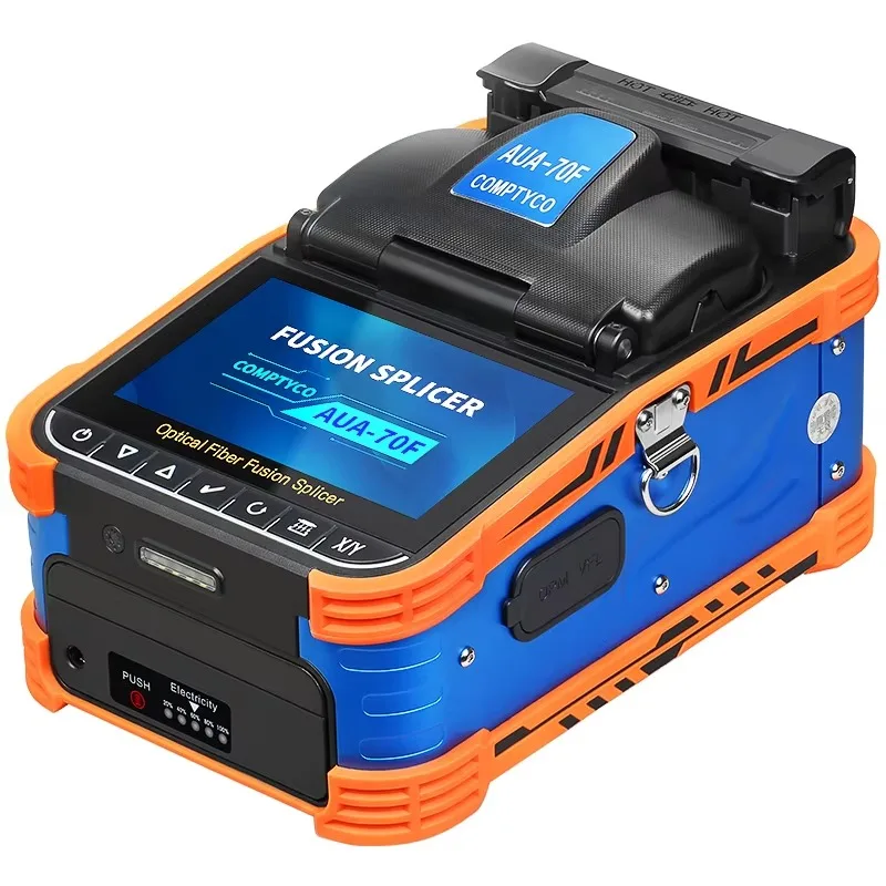 

AUA-70F Fiber Optic Fusion Splicer 6-Motor Splicing Machine With OPM VFL Aua-70f Fusion Splicer