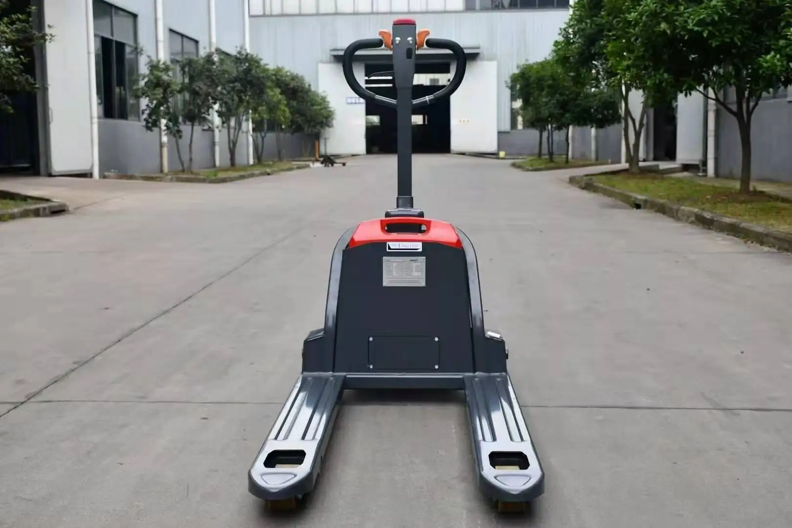 Akumulatorowy system hydrauliczny, przemysłowy wózek paletowy, cichy, fabryczny elektryczny wózek paletowy 1500kg 2000kg 48V/20Ah Litowo-B