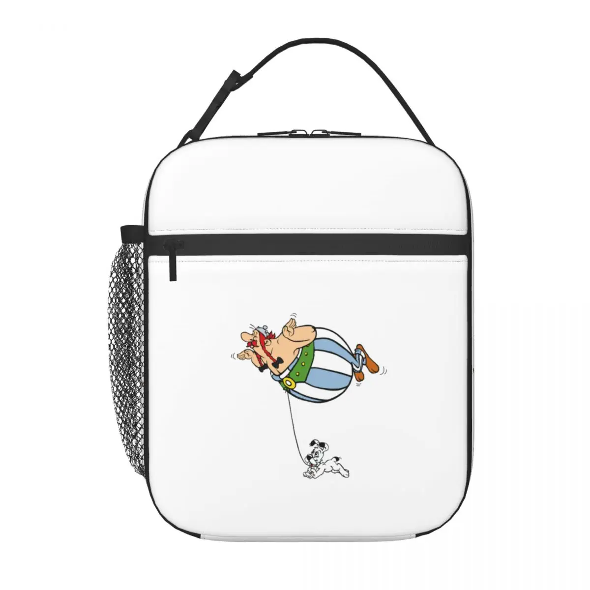 Asterix And Obelix Insulated Lunch Bags Women Adventure Manga Dogmatix Resuable Thermal Cooler Food Lunch Box Work School Travel