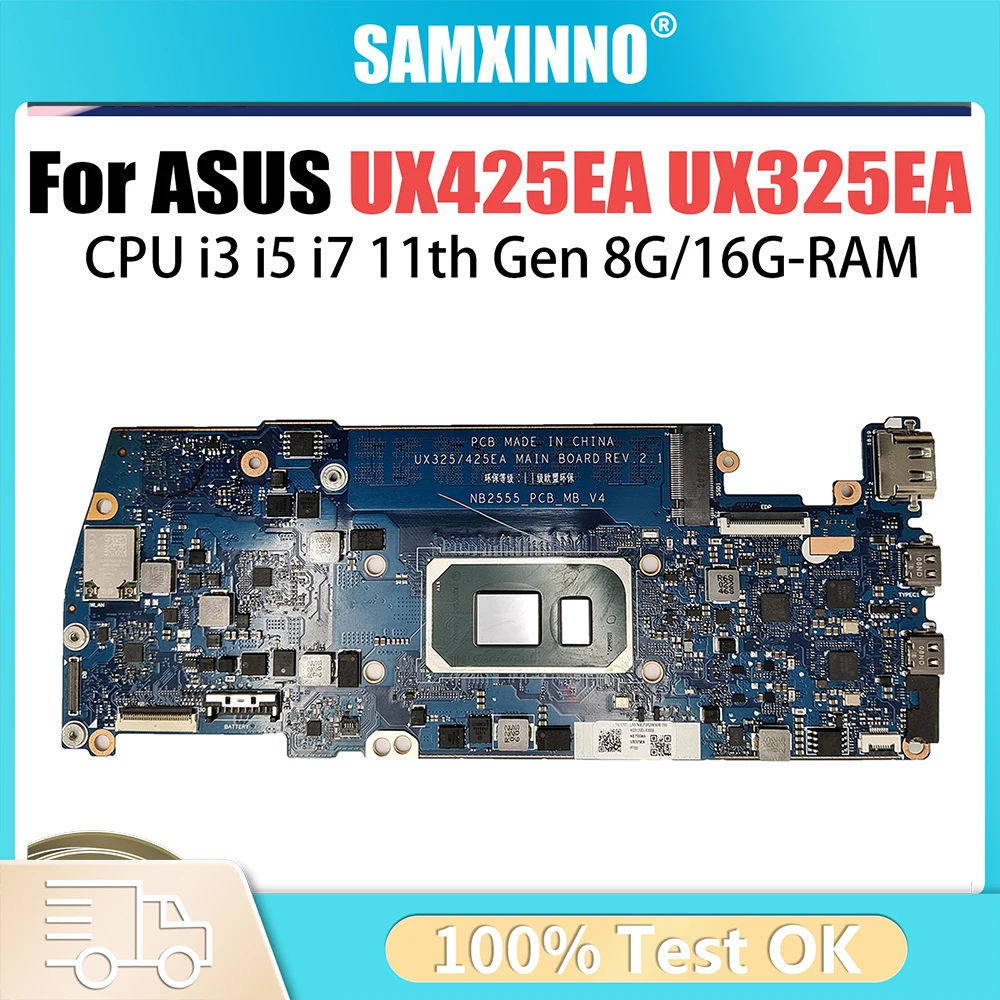 

For ASUS Laptop Mainboard B9440CEA B9440CEB B9440CEC B9440CEAR B9450CEA B9440CFA UM9440CEA VM9440CEA Motherboard I3 i5 i7