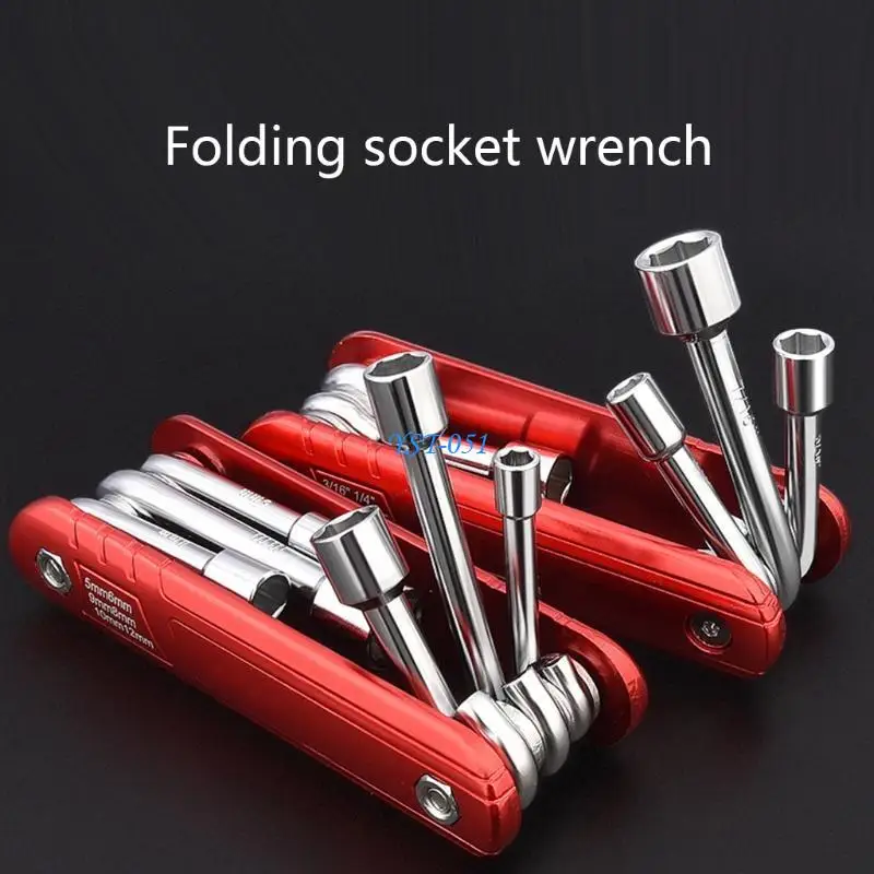 

E15A Folding Tool Set with for Key Wrenches for Home Use Repair Shop