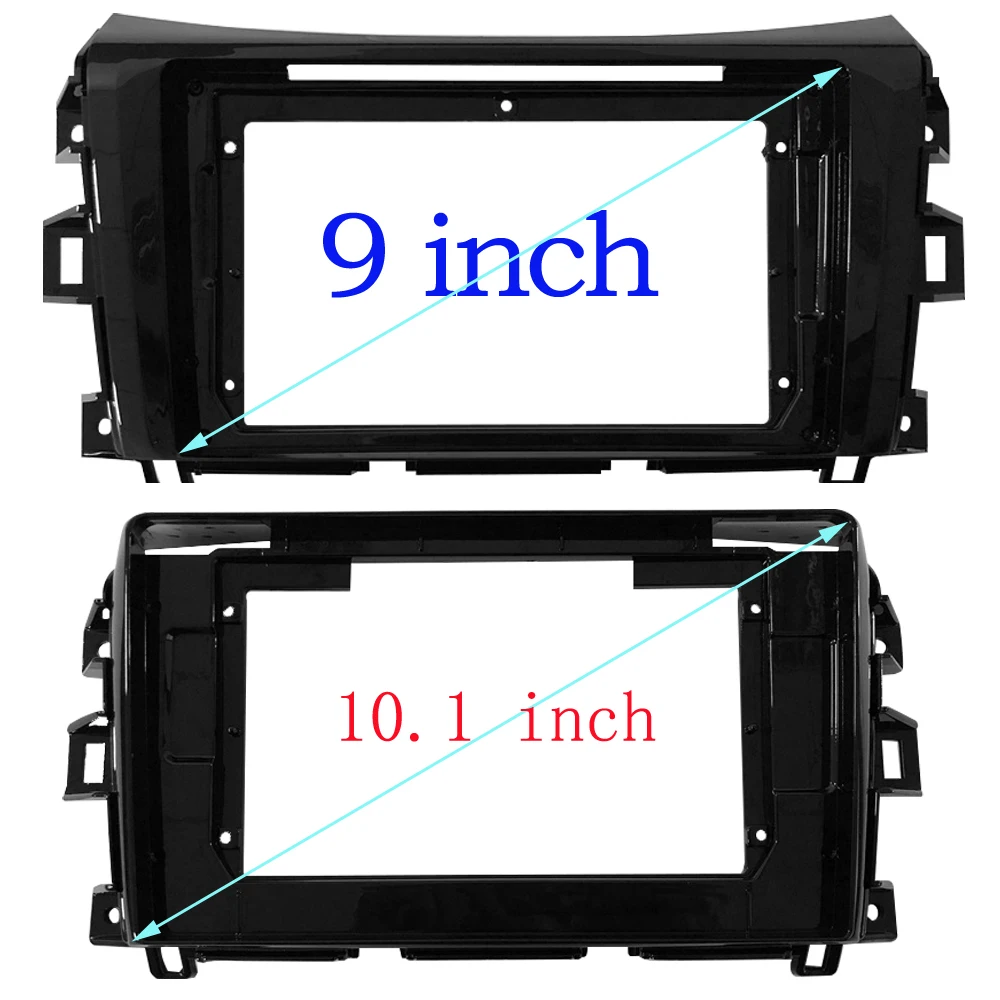 10.1Inch Car Radio Fascia For Nissan NP300 Navara Frontier Stereo DVD Player Installation Trim Head Unit Panel Audio Frame Bezel