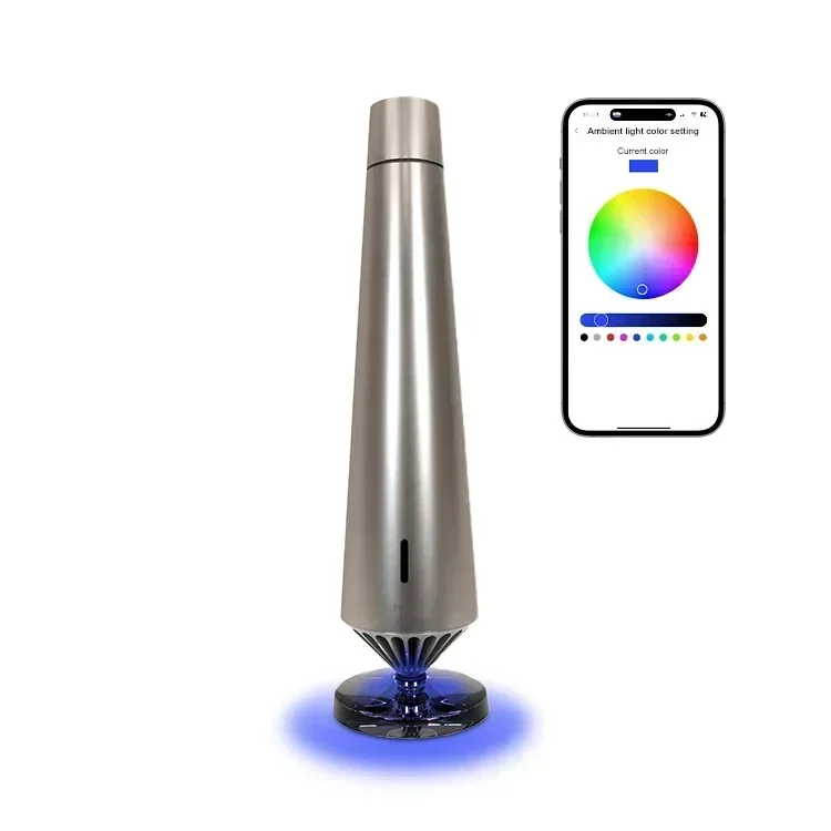 New Customized luxury crystal base 500ml liquid essential oil aromatic bottle reed diffuser