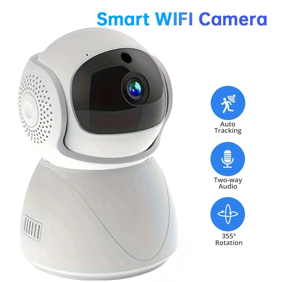 

HD 1080P Indoor Camera Mini Size WiFi IP Camera Home Security WIFI Surveillance Night Vision Motion Alarm Monitor Baby Home