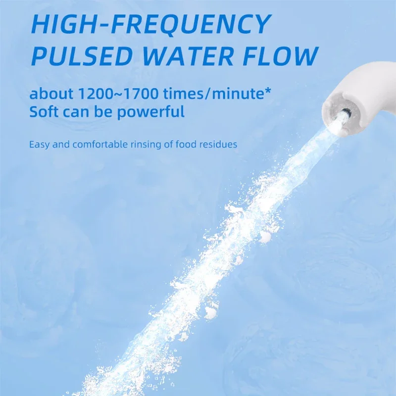 جهاز تنظيف الأسنان باناسونيك - 4 أوضاع - قشارة نبض عالية التردد - جهاز تنظيف الأسنان عن طريق الفم المحمول، جهاز تنظيف الأسنان بالماء قابل لإعادة الشحن