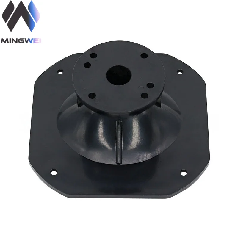 MW Audio 8 inch Square Horn Tweeter 34 44 Core ABS Plastic Speaker Accessories Kits 206x206x90mm