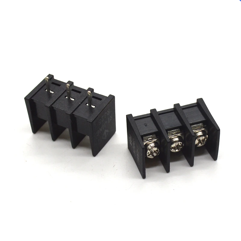 

3 Pins 8.5mm Spacing Barrier Type Male Terminal Block Connector