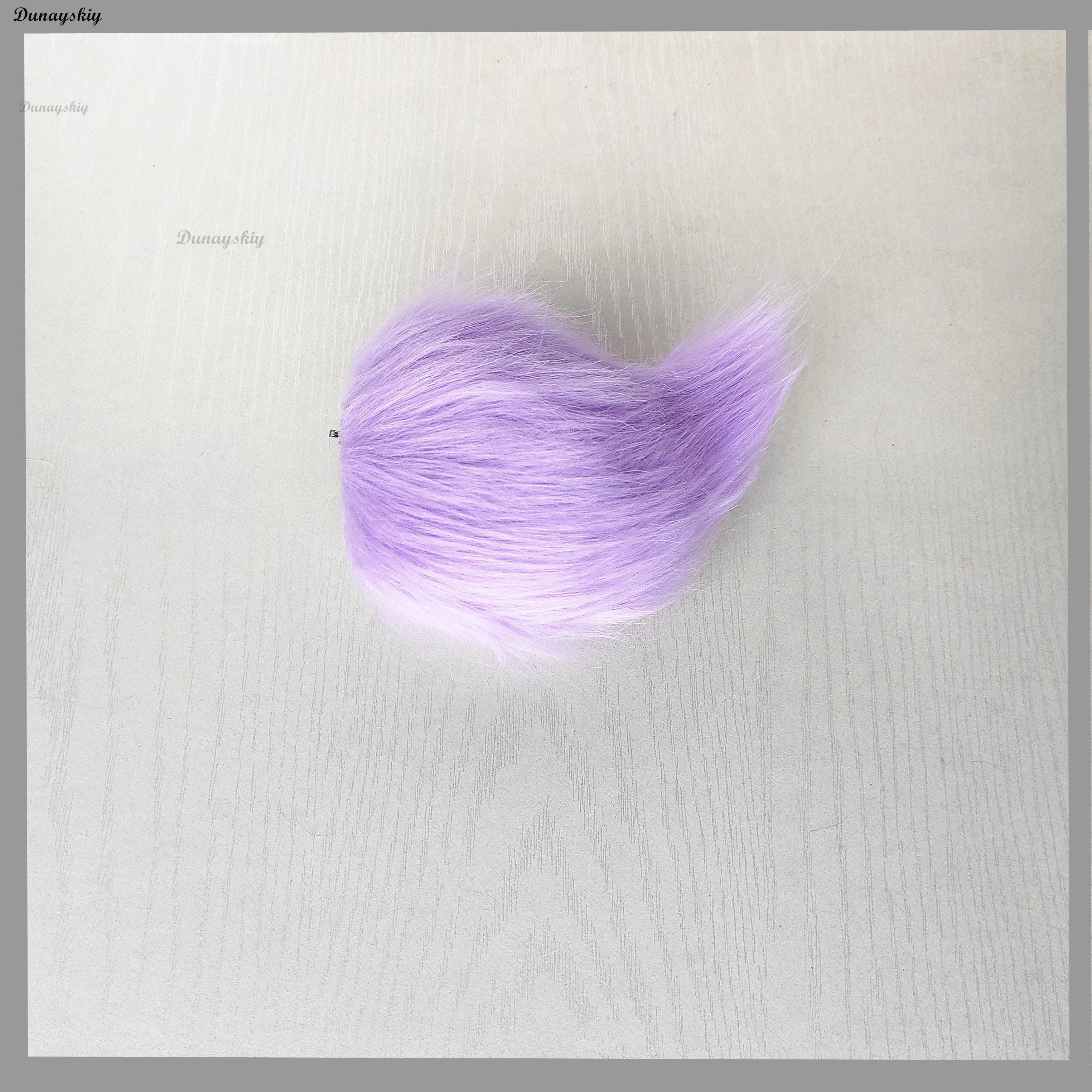 New Handmade JK Rabbit Tail Alastor Cosplay Props Simulation Faux Fur Tails Plush Fox Cat Halloween Accessories Multiple Colors