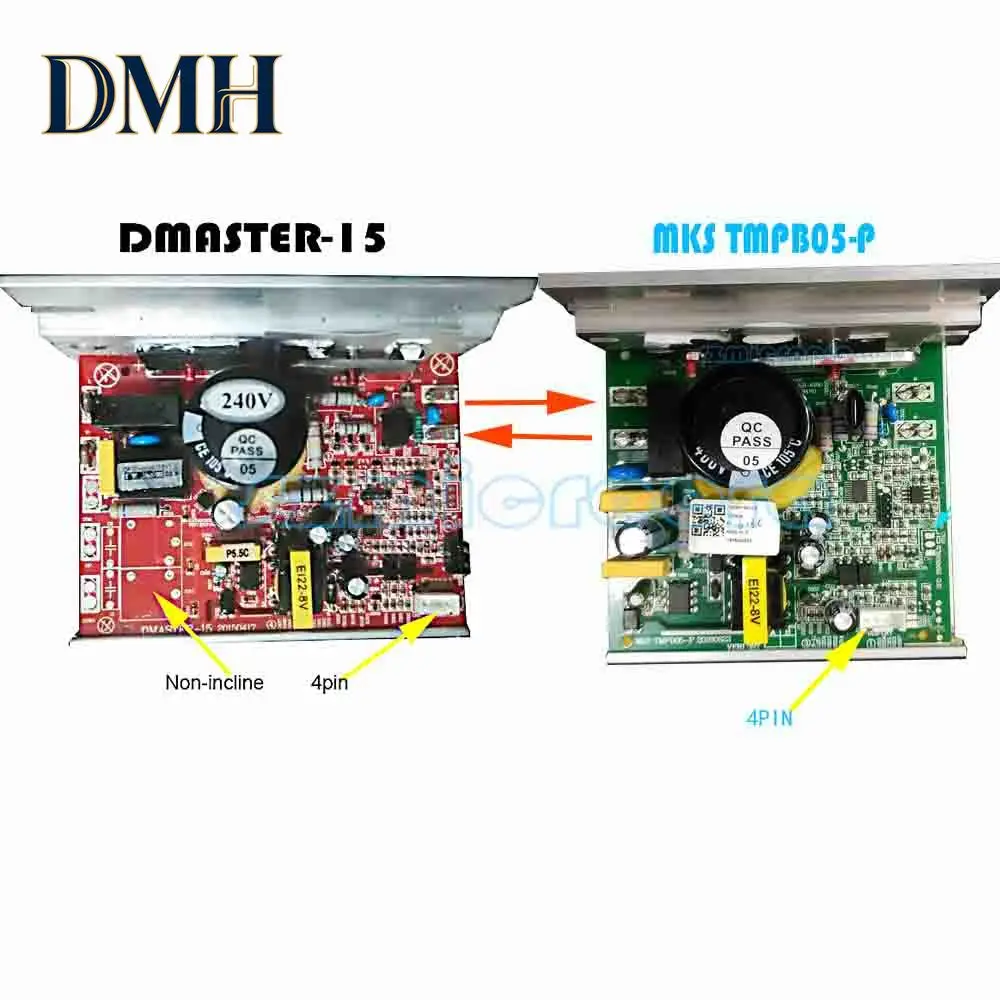 

DMASTER-15 Treadmill Power Supply Board Controller Motherboard Circuit Driver Board for Treadmill Equipment