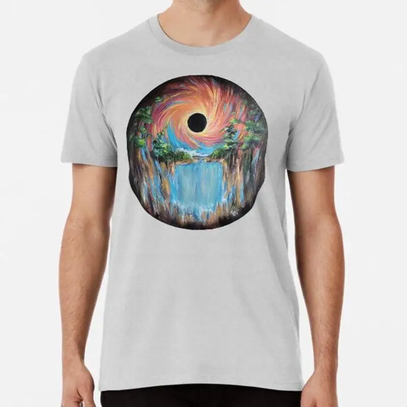 Into the Void Cosmic Falls S to 5XL Made in AU USA T Shirt