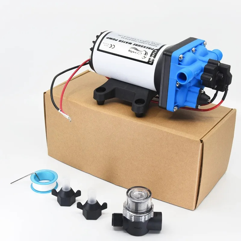 25 large flow pump 12V/24V filling machine liquid transfer 17 liters DC electric high pressure diaphragm