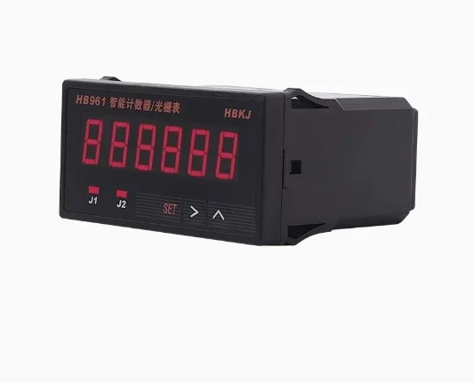 HB961 electronic 6-bit digital display intelligent reversible counter, two sets of output for grating meter and HP961 universal