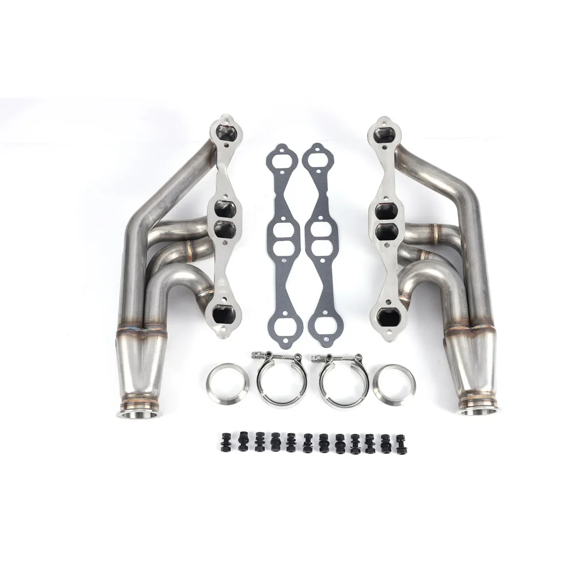 Suitable for American SBC small cylinder V8 Up & Forward Turbo exhaust head section, supports single/twin turbine modification
