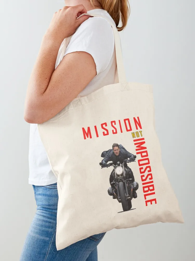 Mission Not Impossible Cool Design Tote Bag women bag Big bag women shopper bags hand ladies
