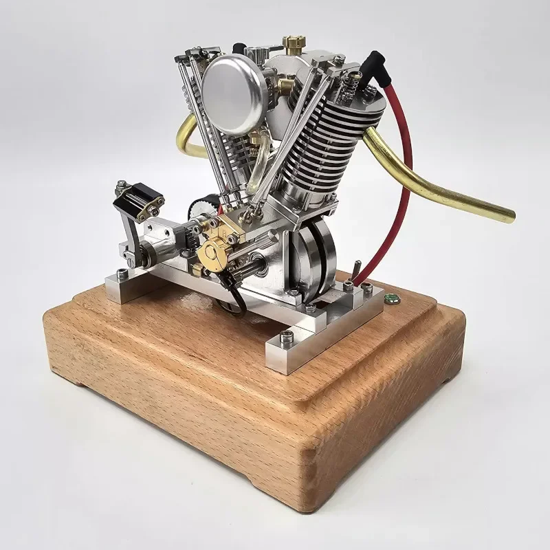 Sublimation Blanket Motorcycle Engine with Pedal Start V-type Dual 4-stroke RTR Engine NIB