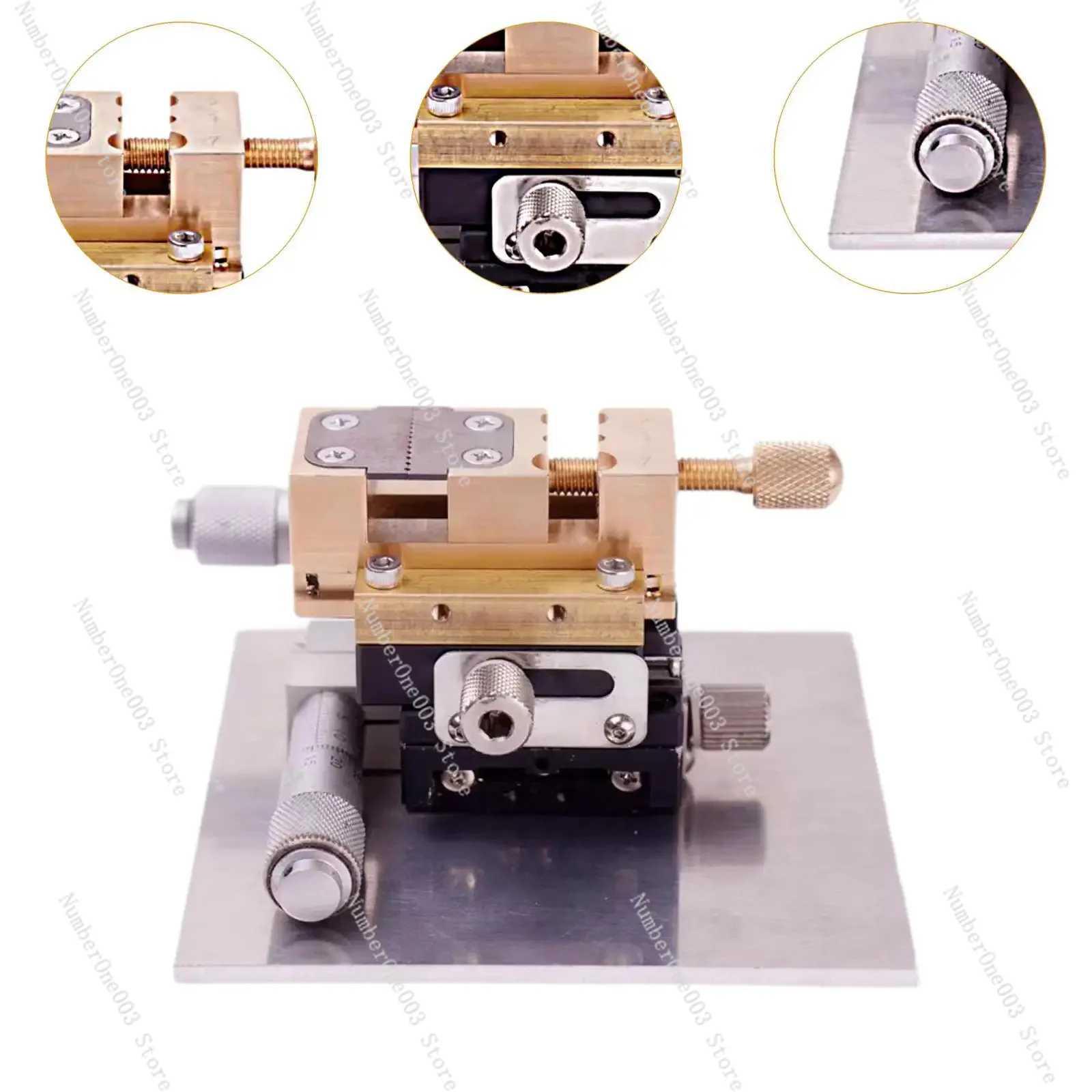 watch repair tool, multi-functional bench drill, broken head, splint screw, metal steel belt punching table seat slide