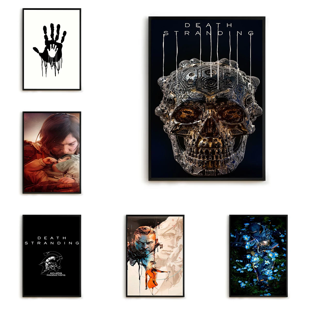 

Death Stranding 2 Game Poster Decorative Paintings Room Decorations Tableau Decoration Mural Frames Wall Pictures For Home Gift