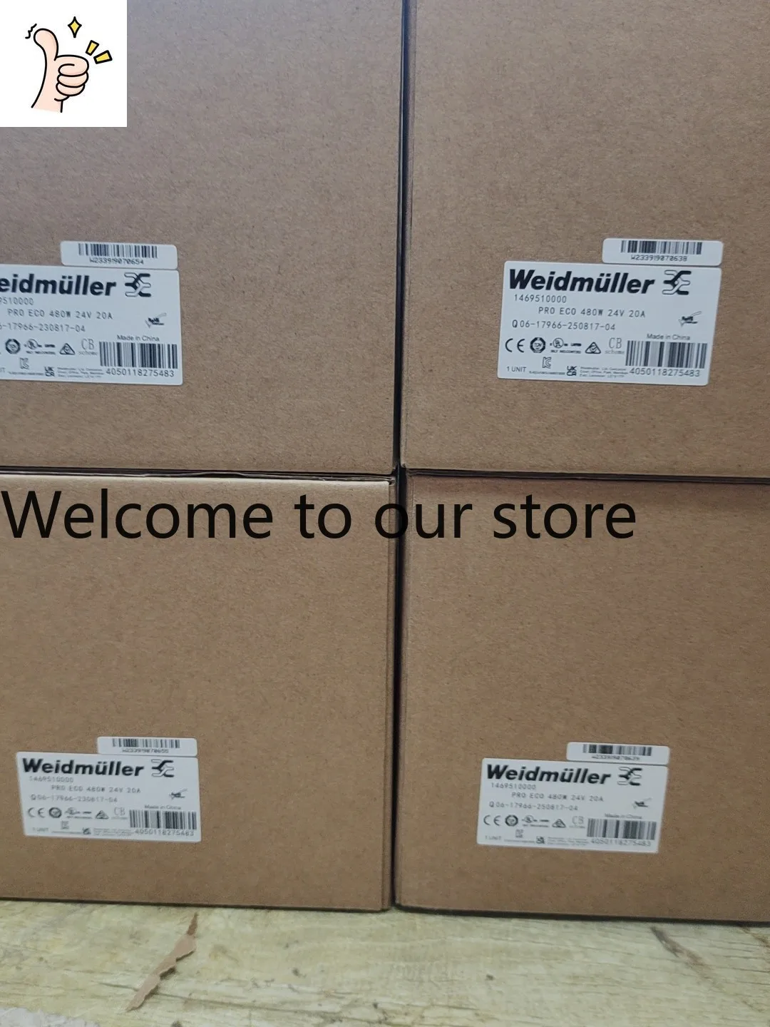 Weidmüller Switching Power Supply 1469510000 PRO ECO 480