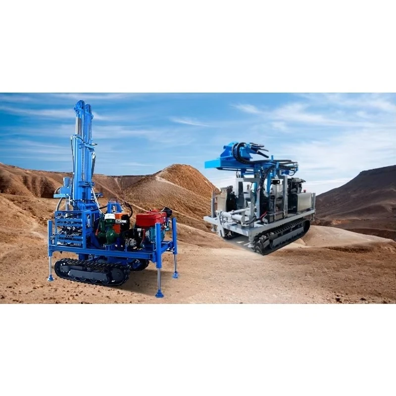 Portable Deep Well Drilling Rig with Extension Rods Customized for Hard Rock Formations Manual Operation Farm Water Supply Sale